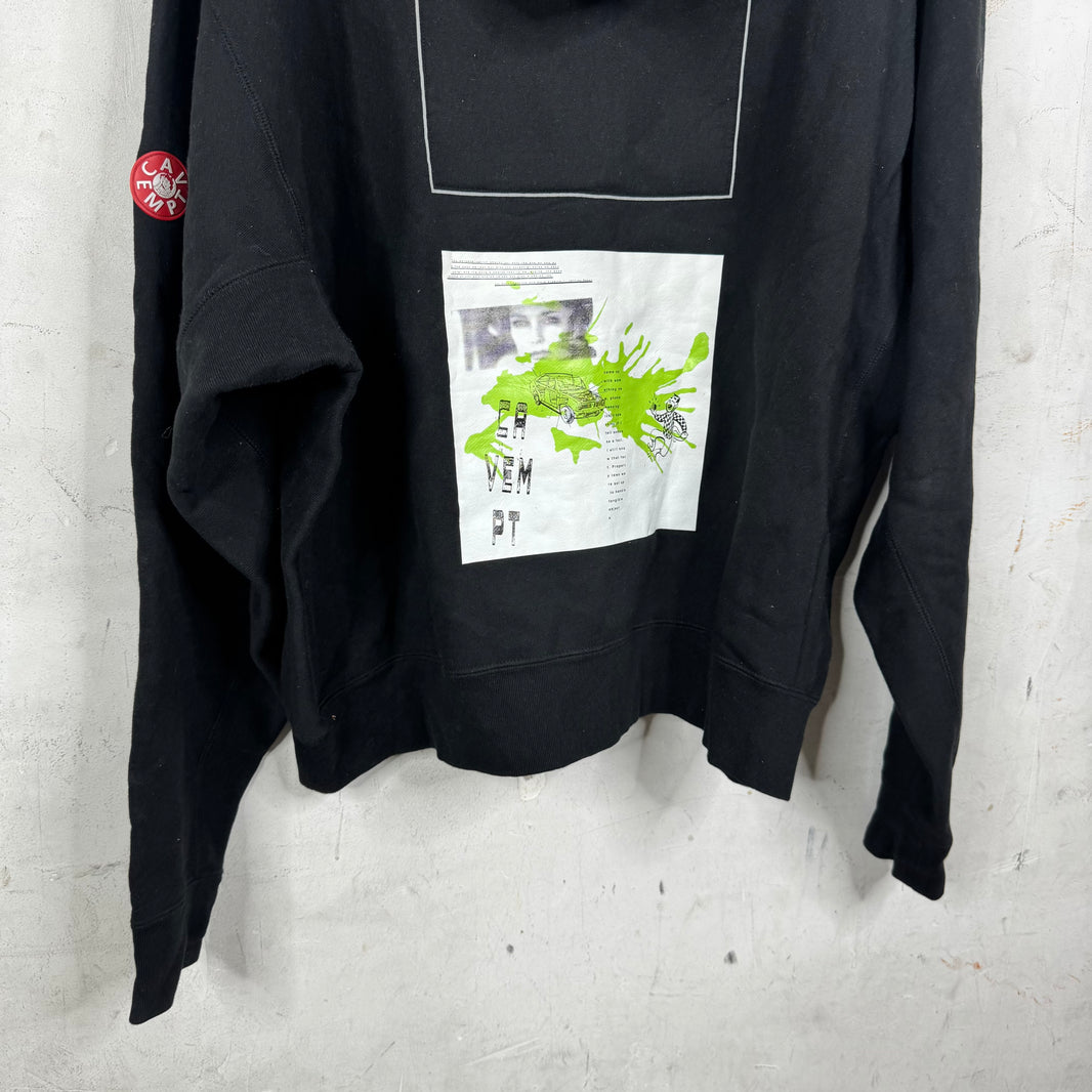 Cav Empt Printed Zipped Hoodie