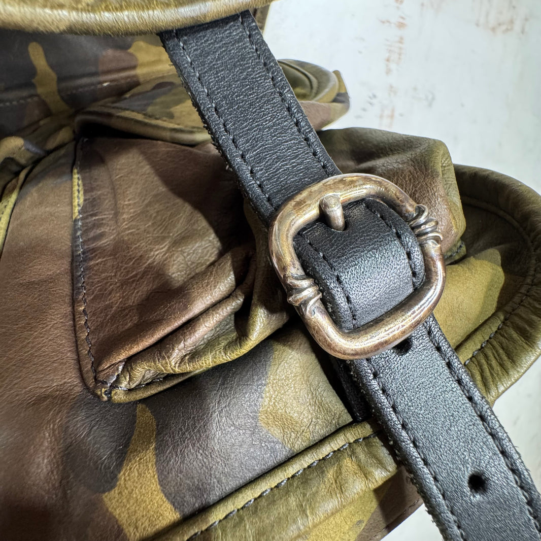 Chrome Hearts Camouflage Leather Gunslinger Messenger