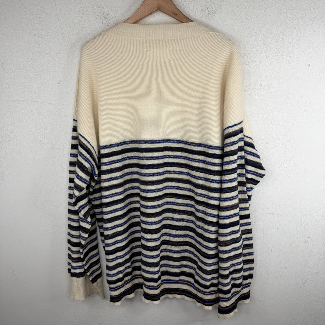Maison Margiela Striped Knit Sweater