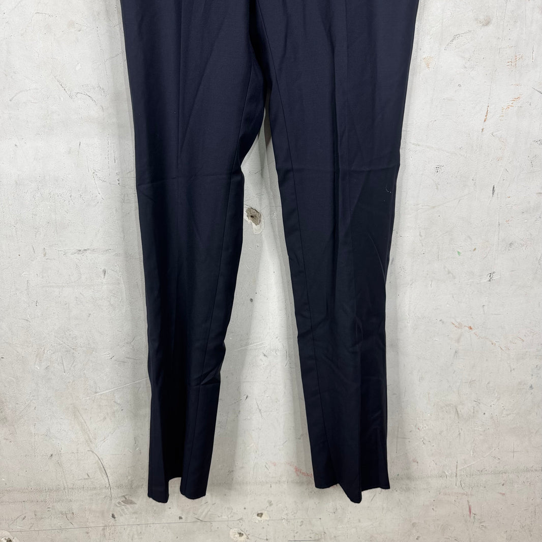 Thom Browne Navy Unconstructed Trousers
