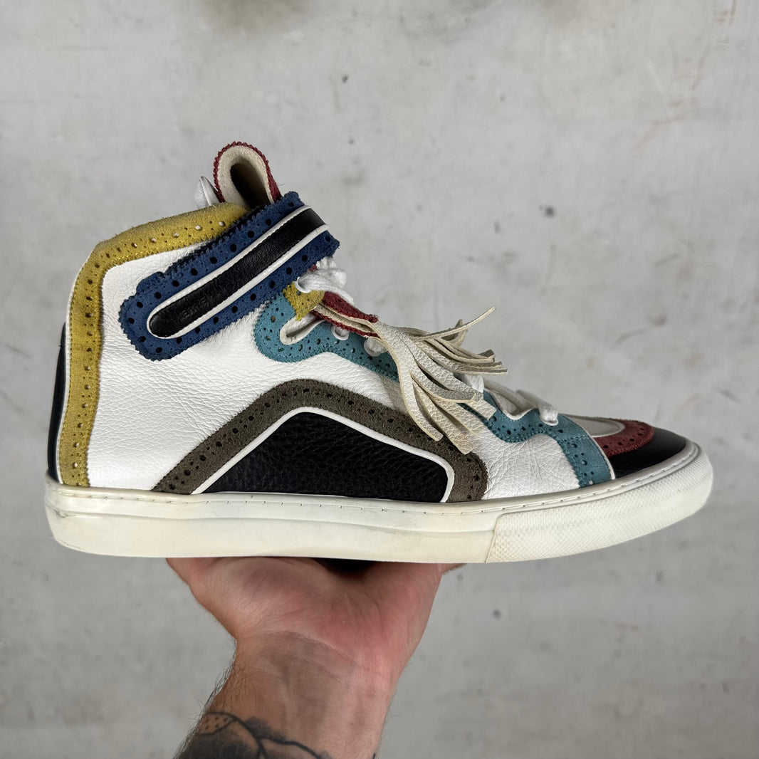 Pierre Hardy Fringed Multicolor Sneakers