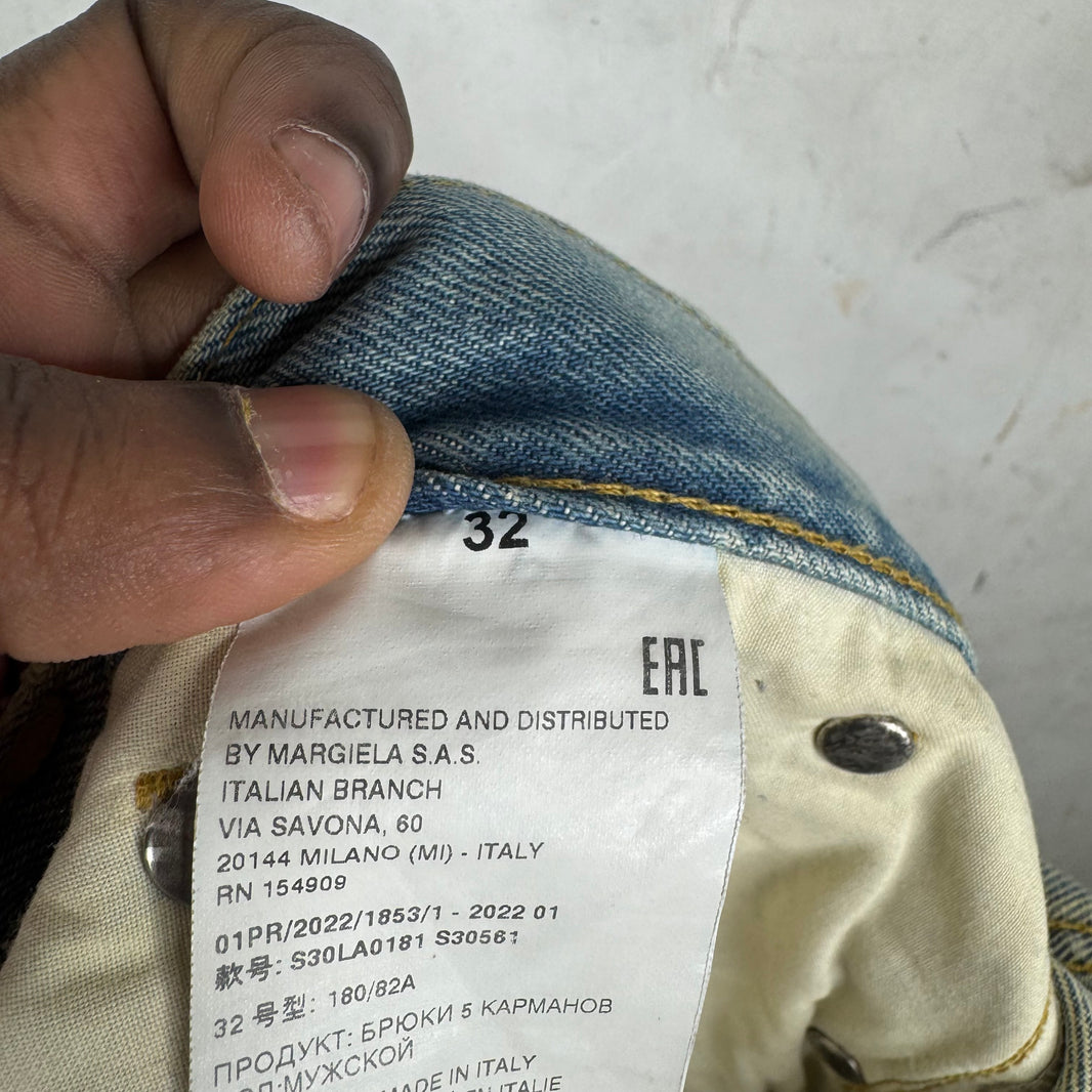 Maison Margiela Mudwash Paint Splatter Jeans
