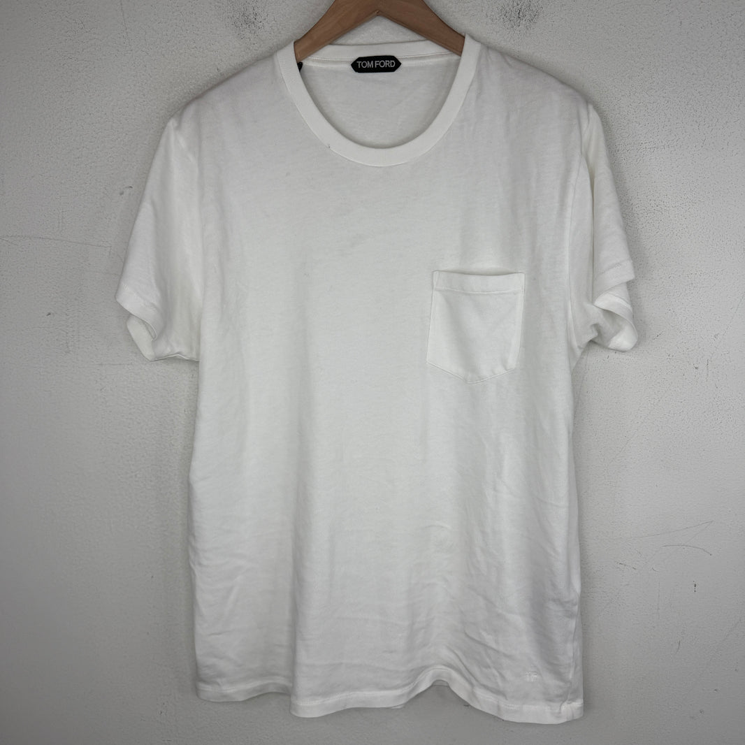 Tom Ford White Pocket T-Shirt