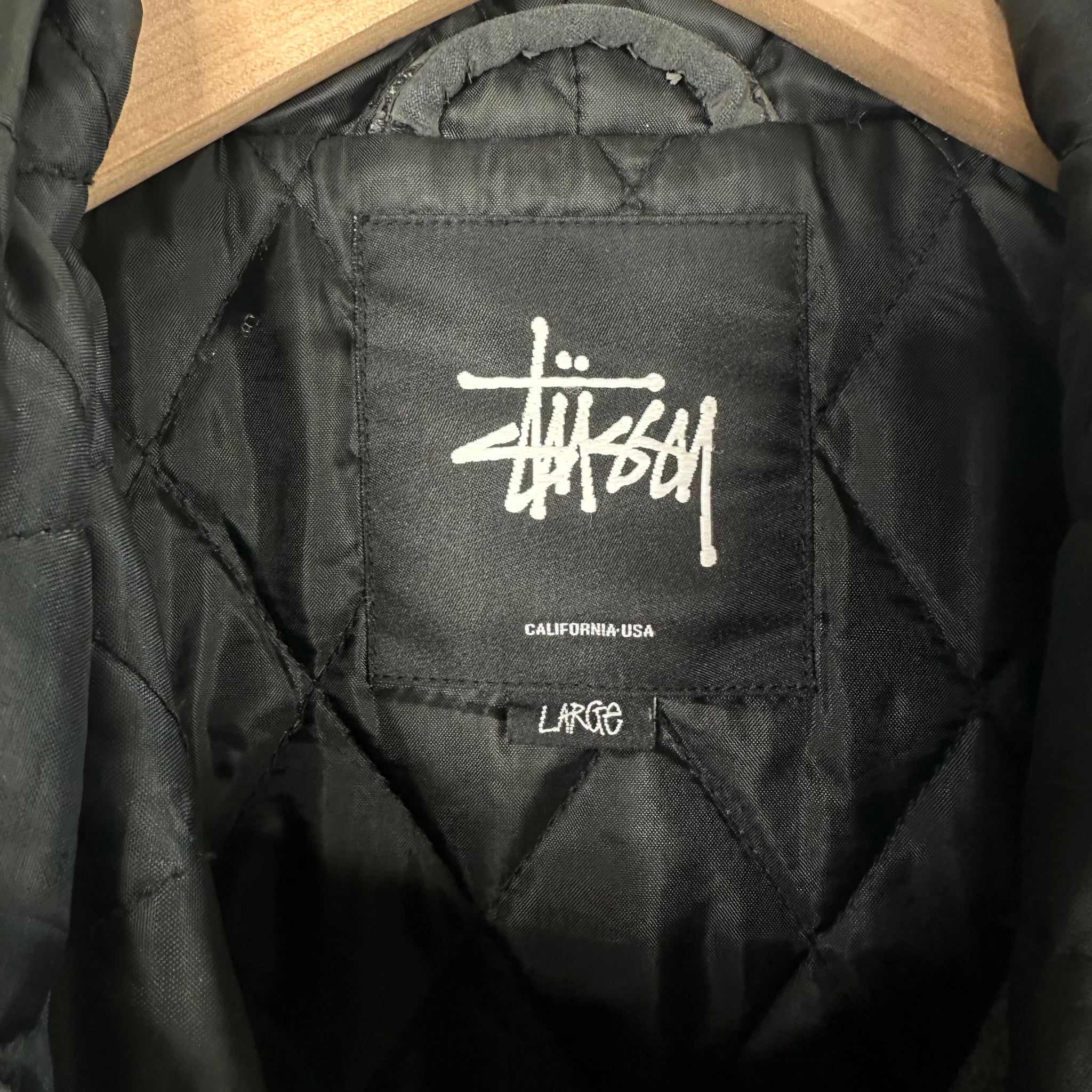 Stussy I.S.T. Hooded Varsity Jacket