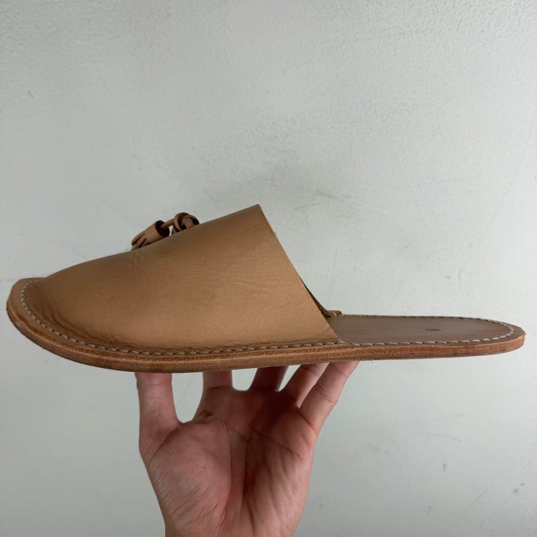 Hender Scheme Leather Tassle Sandals