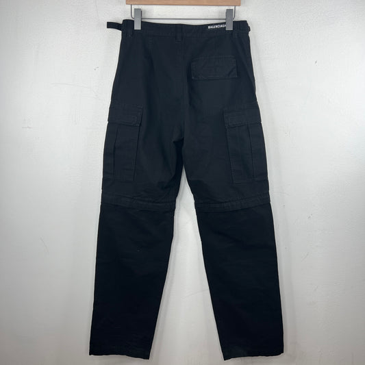 Balenciaga Straight Leg Convertible Cargo Pants
