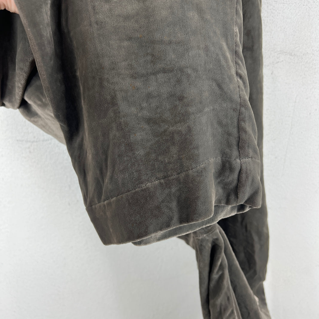 Rick Owens Gray Drop Crotch Trousers