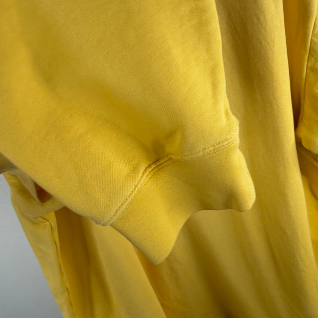 Acne Studios Yellow Double Layer Hoodie