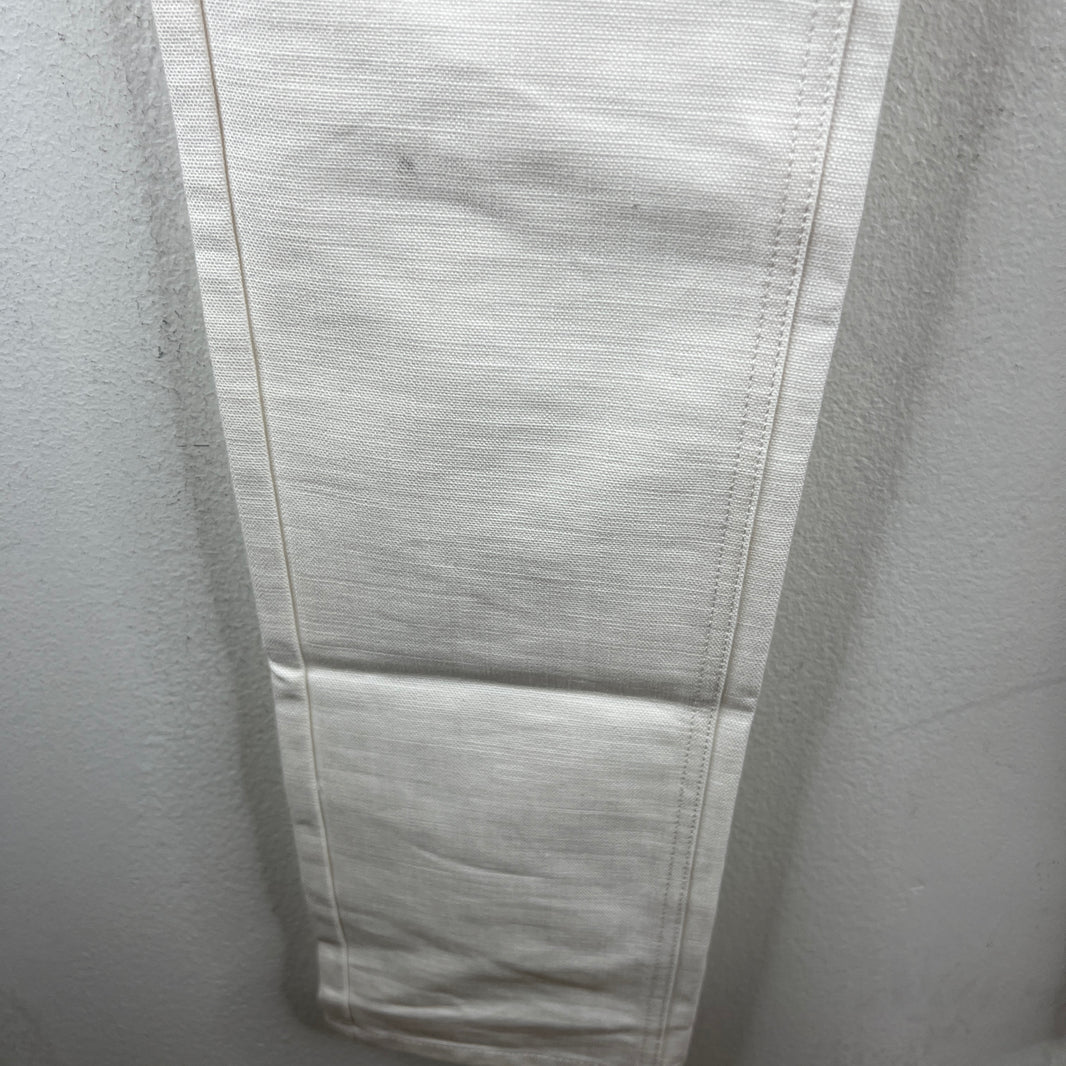 Raf Simons White Transformer Pants