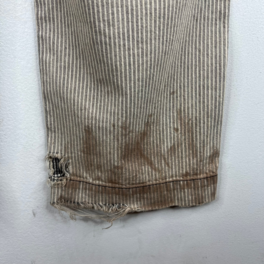 ERD Shuji Hickory Distressed Carpenter Pants