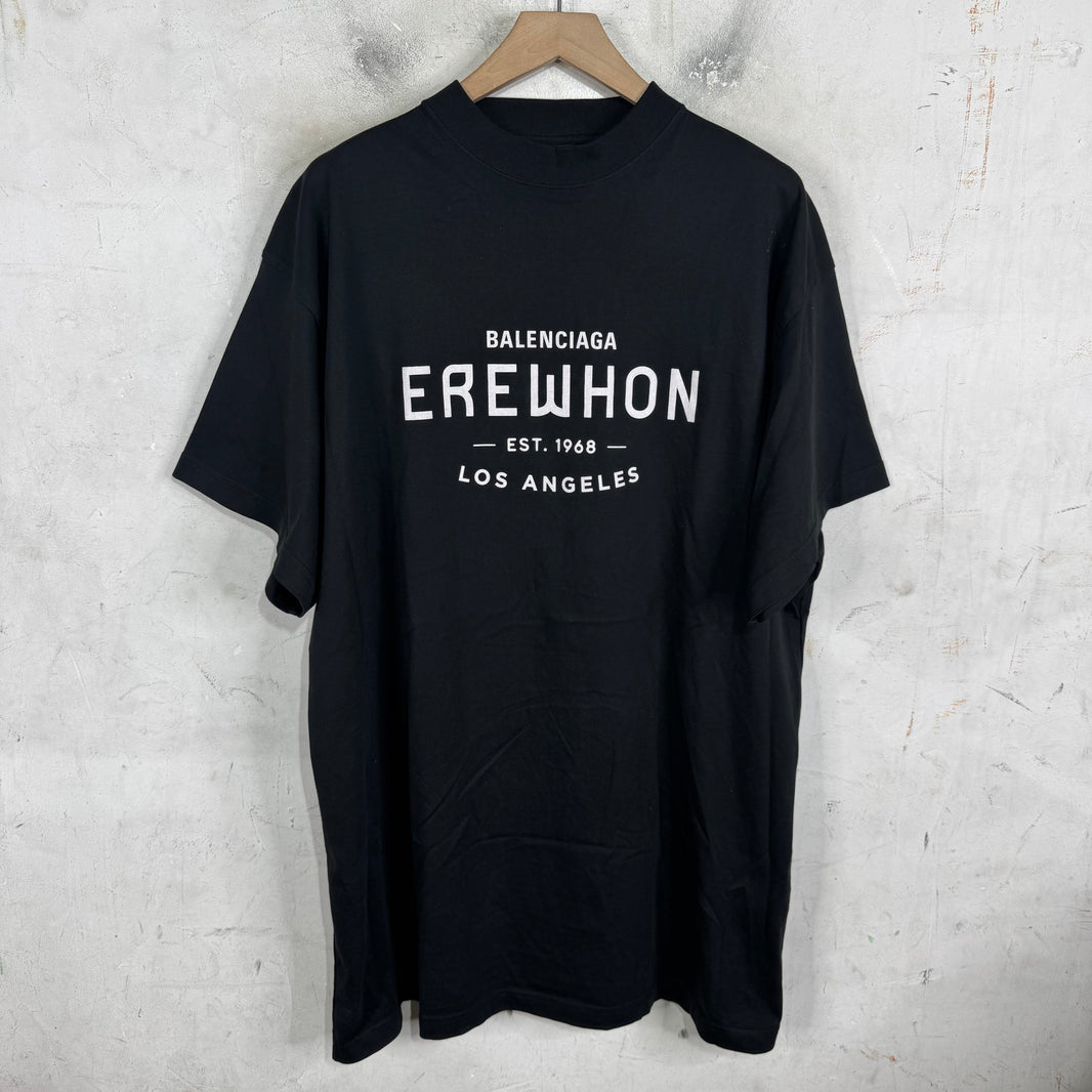 Balenciaga Black Erewhon T-Shirt