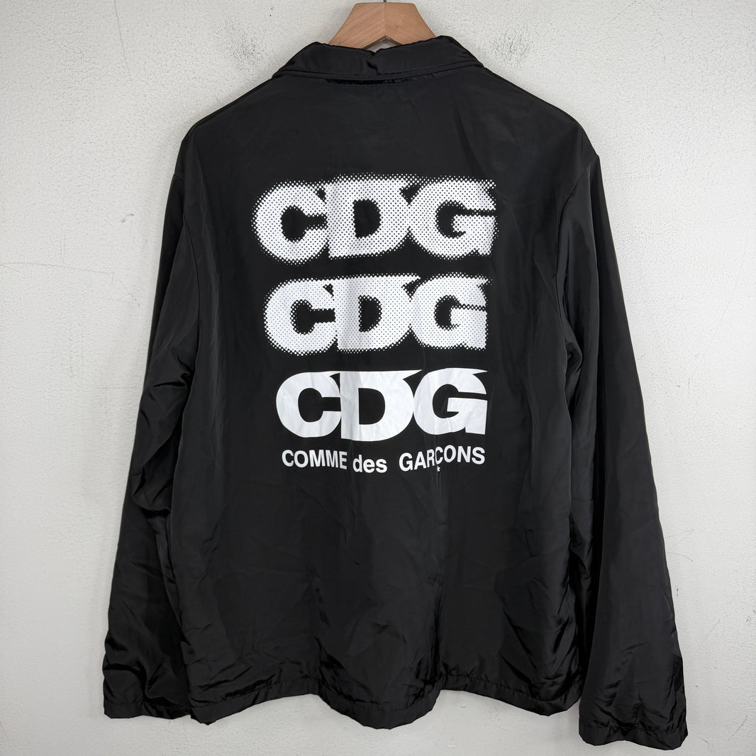 CDG Play Motion Logo Coaches Jacket