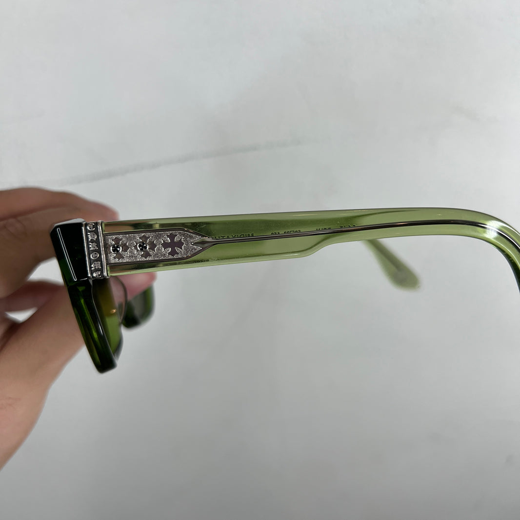Chrome Hearts Green Midixathrill II Sunglasses