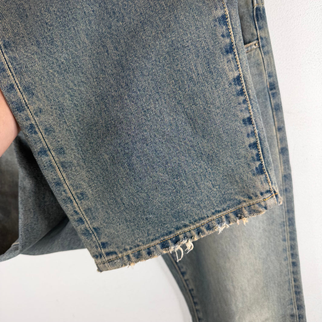 424 Blue Washed 5 Pocket Jeans