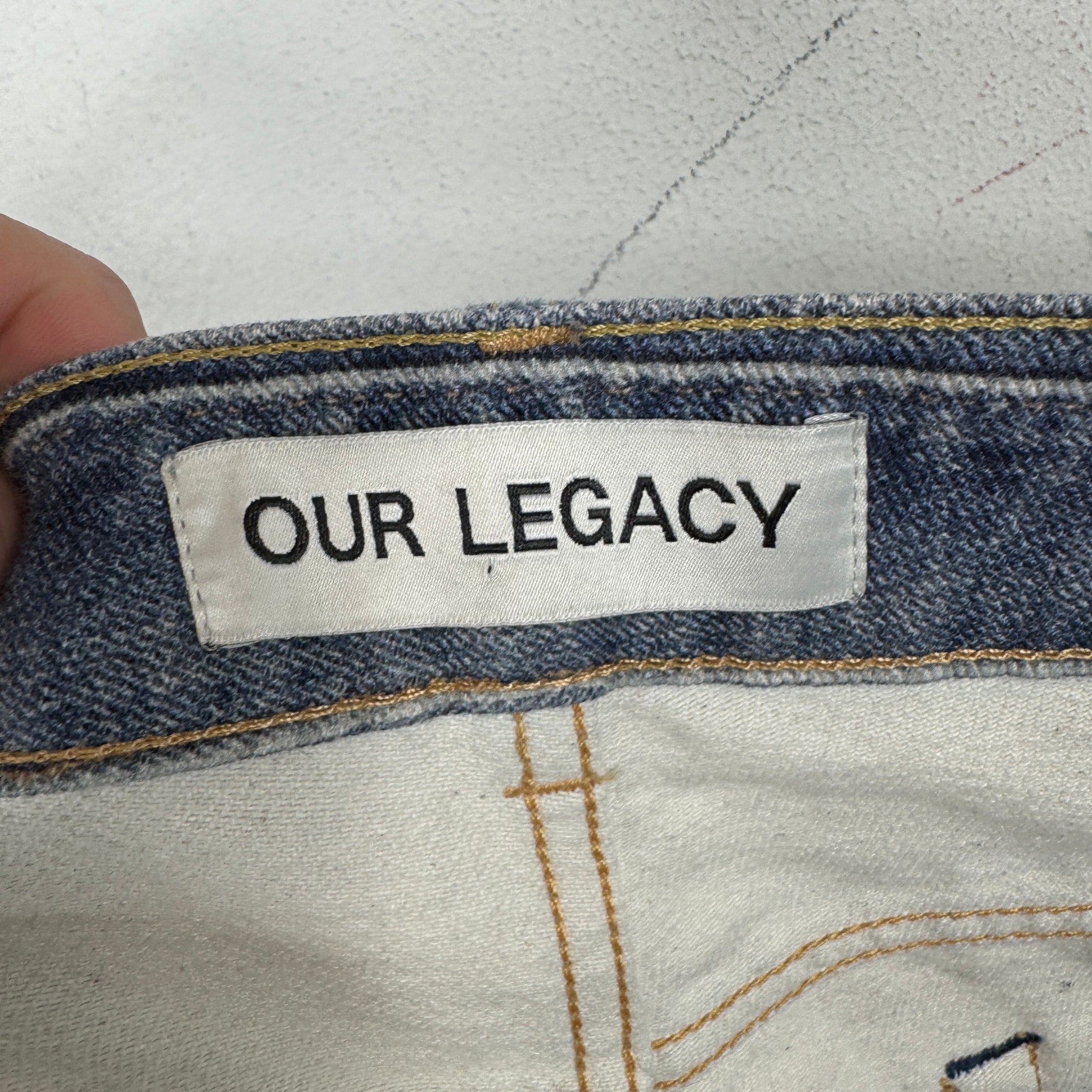 Our Legacy Third Cut Trompe Denim Jeans