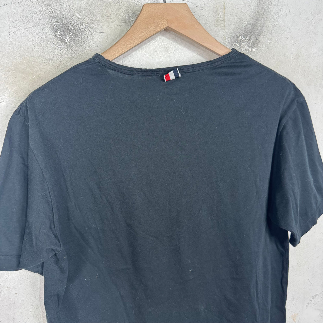 Thom Browne Stripe Trim Pocket T-Shirt
