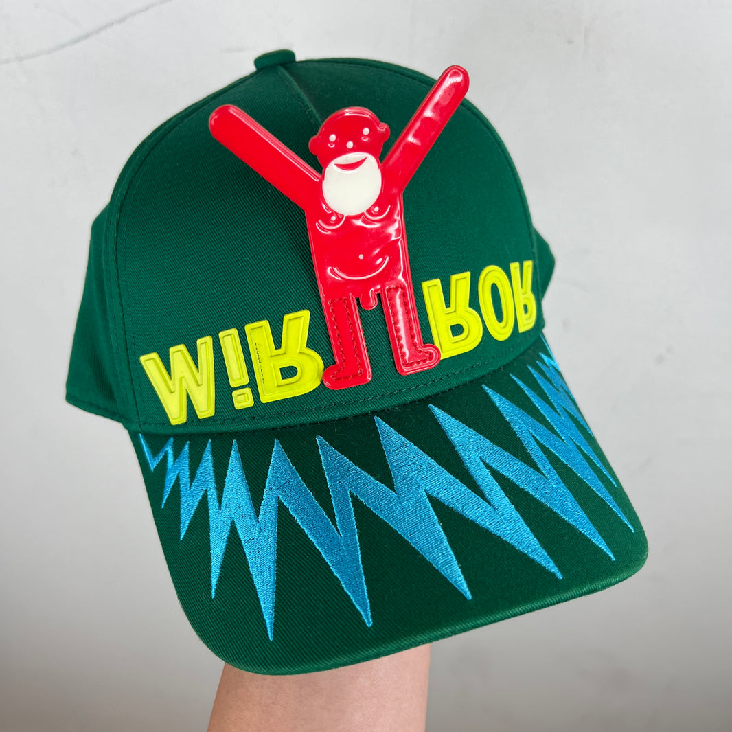Walter Van Beirendonck Green Character Hat