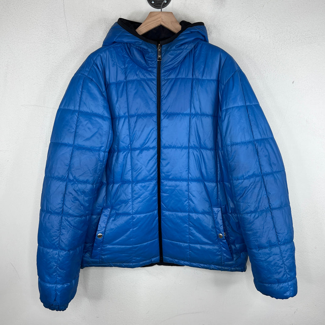 Prada Reversible Plaque Puffer Jacket