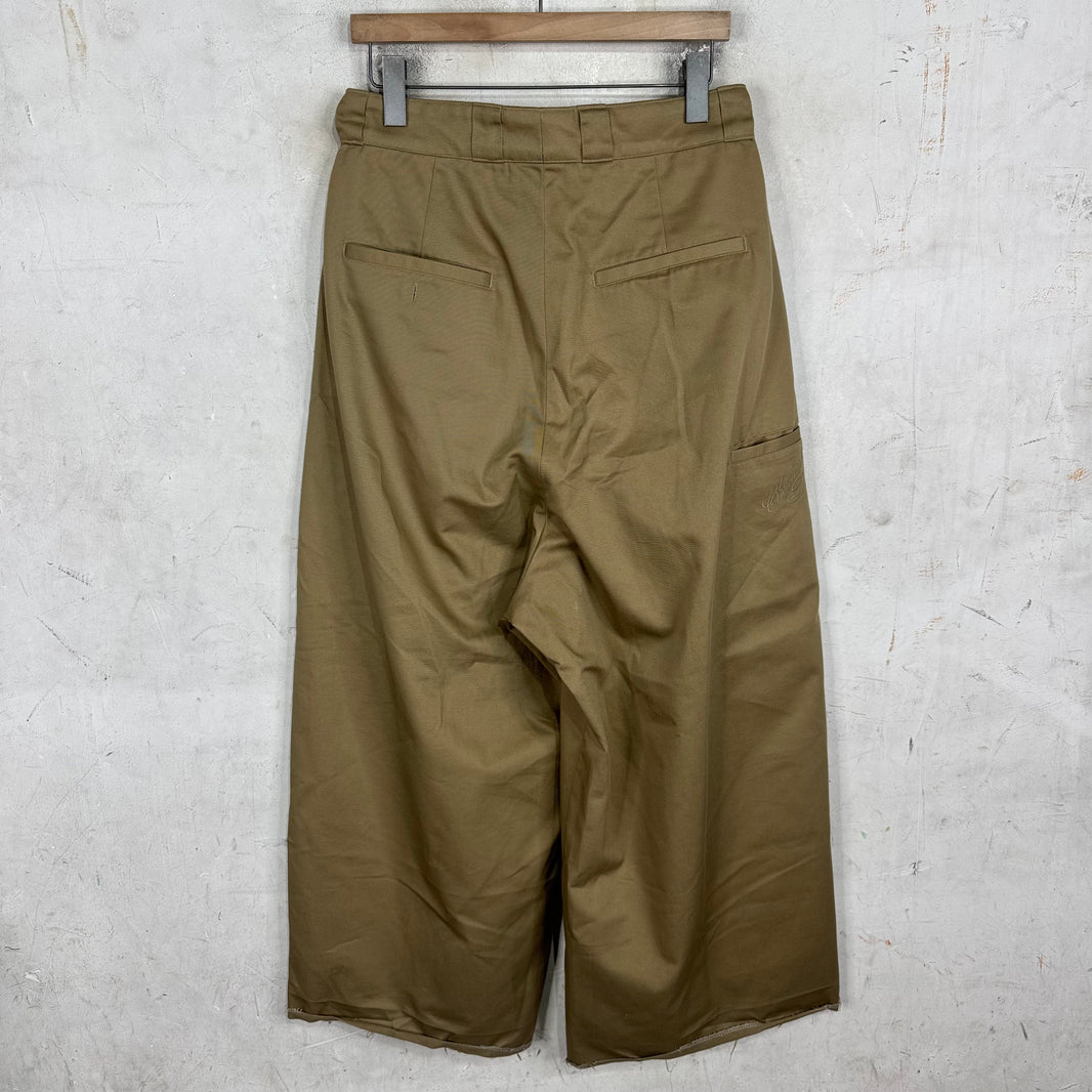 Willy Chavarria Wide Khaki Work Pants