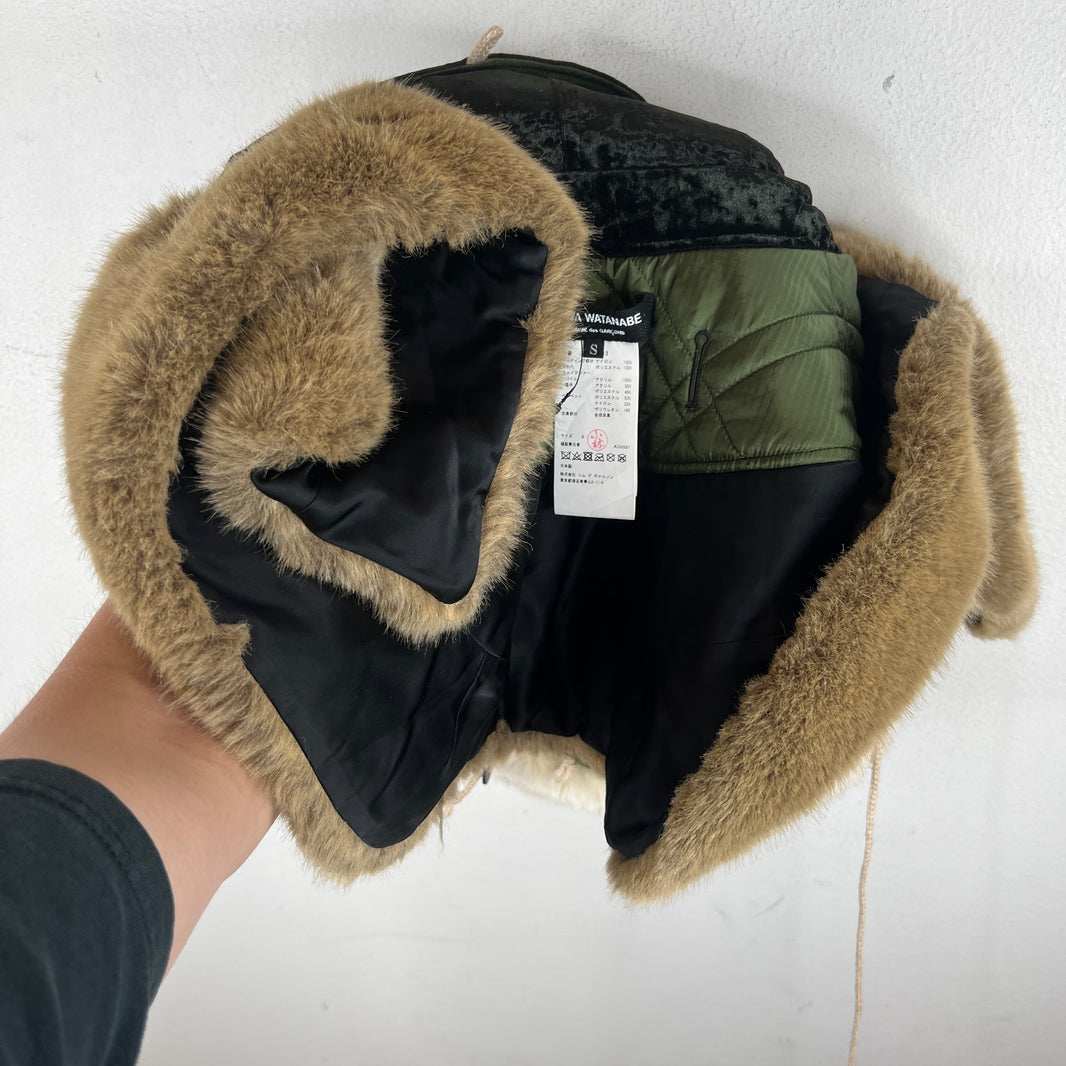 Junya Watanabe Leather Strap Trapper Hat