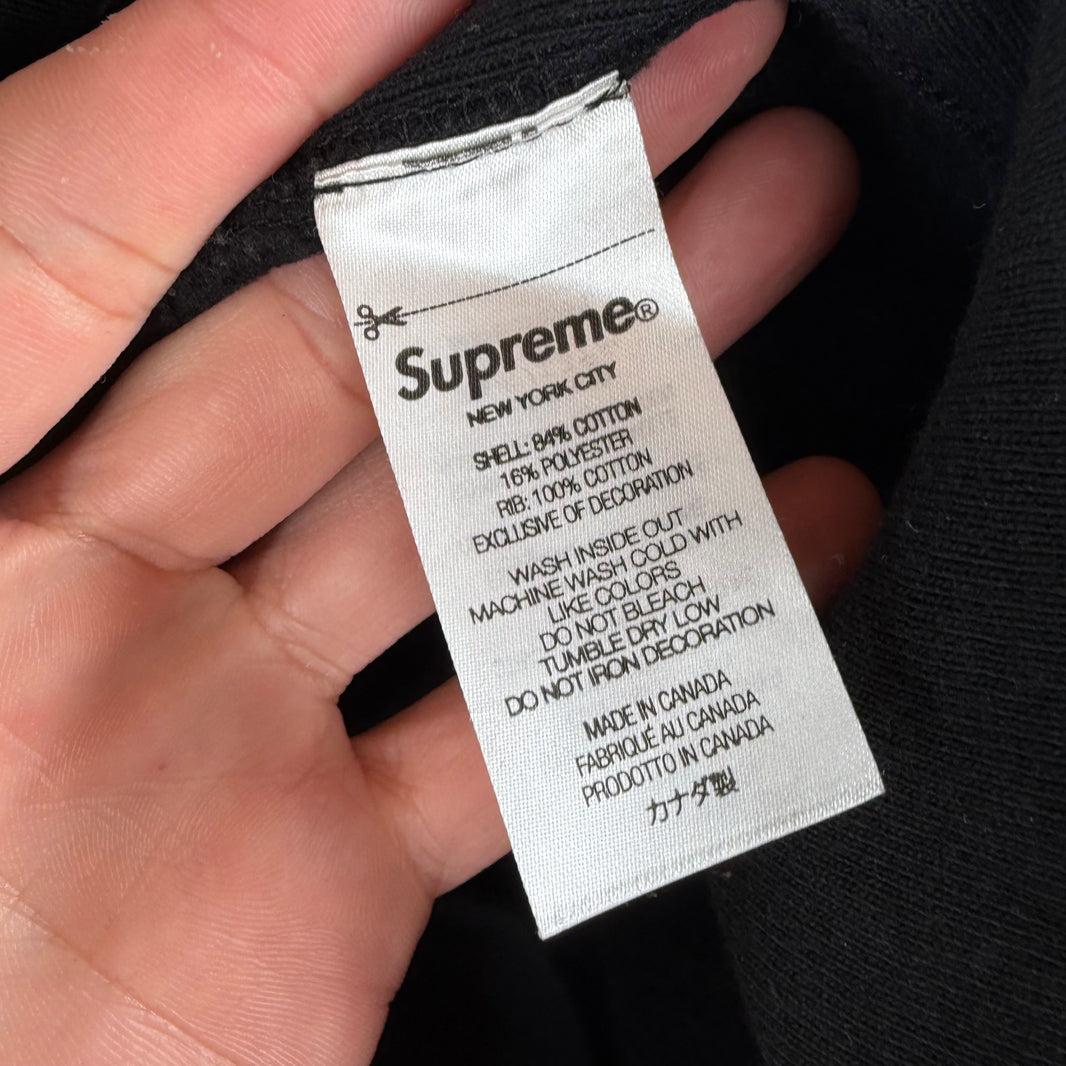 Supreme 2024 Black Box Logo Hoodie