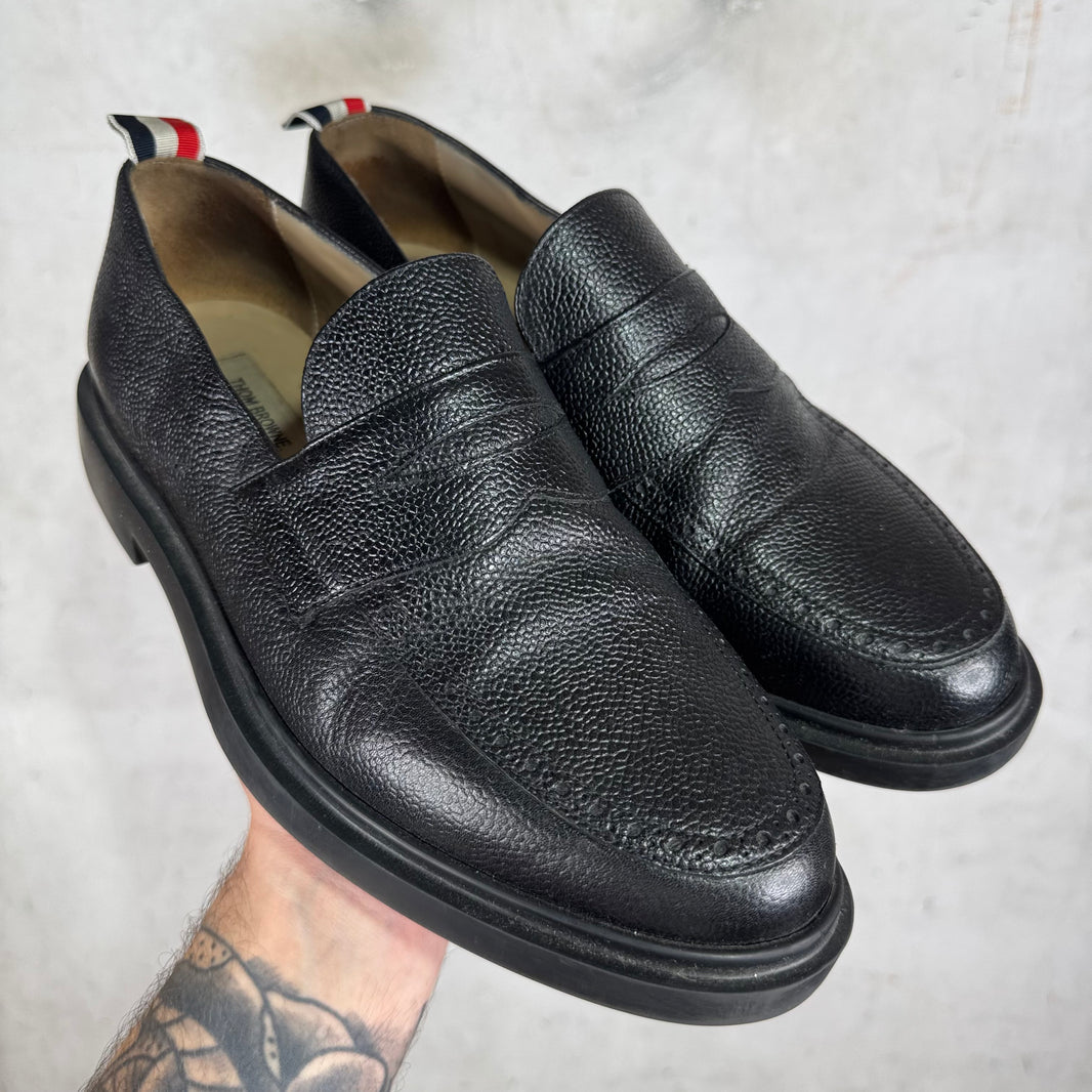 Thom Browne Pebbled Leather Loafer