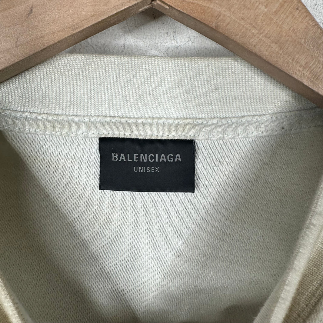 Balenciaga White Skater T-Shirt