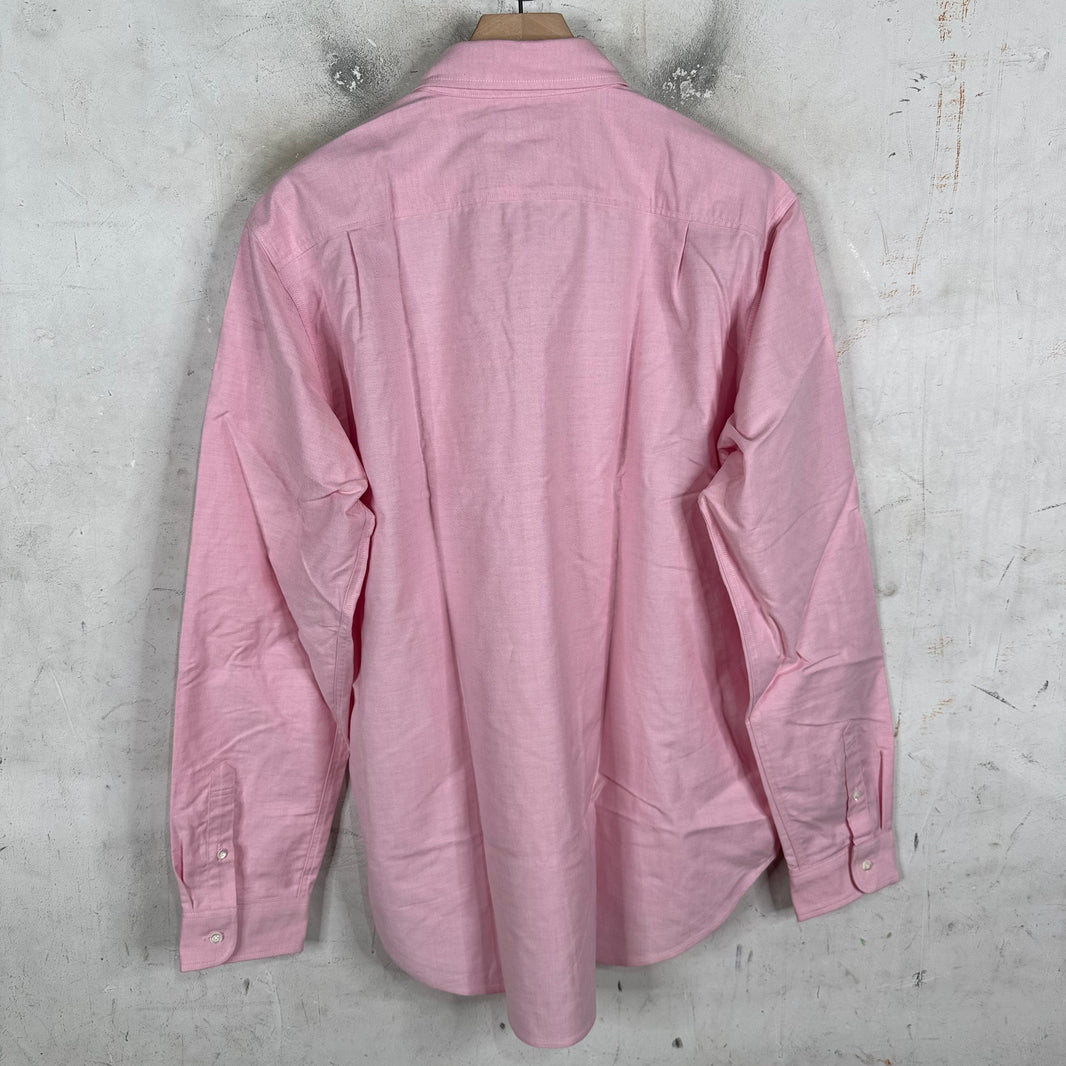 Stussy x Junya Pink Logos Buttoned Shirt