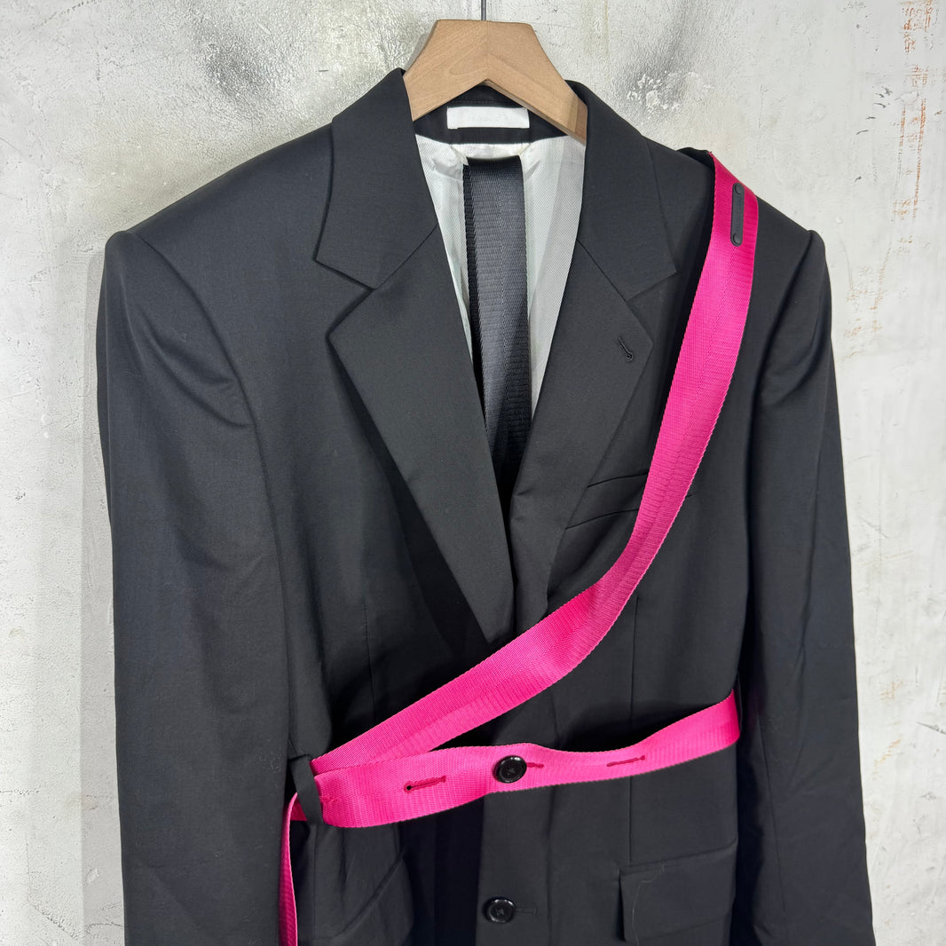 Helmut Lang Runway Belted Blazer