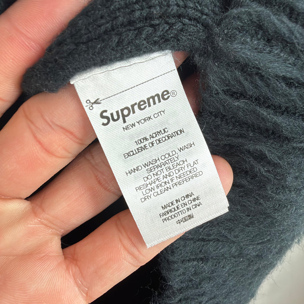 Supreme Acrylic Full-Zip Sweater