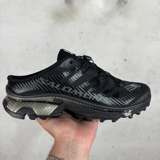 Salomon x MM6 XT4 Black Mules