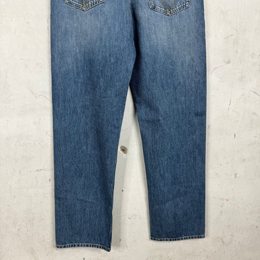 Bottega Veneta Lightwash V Stitch Jeans