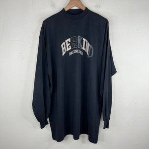 Balenciaga Be Kind Distressed LS Shirt