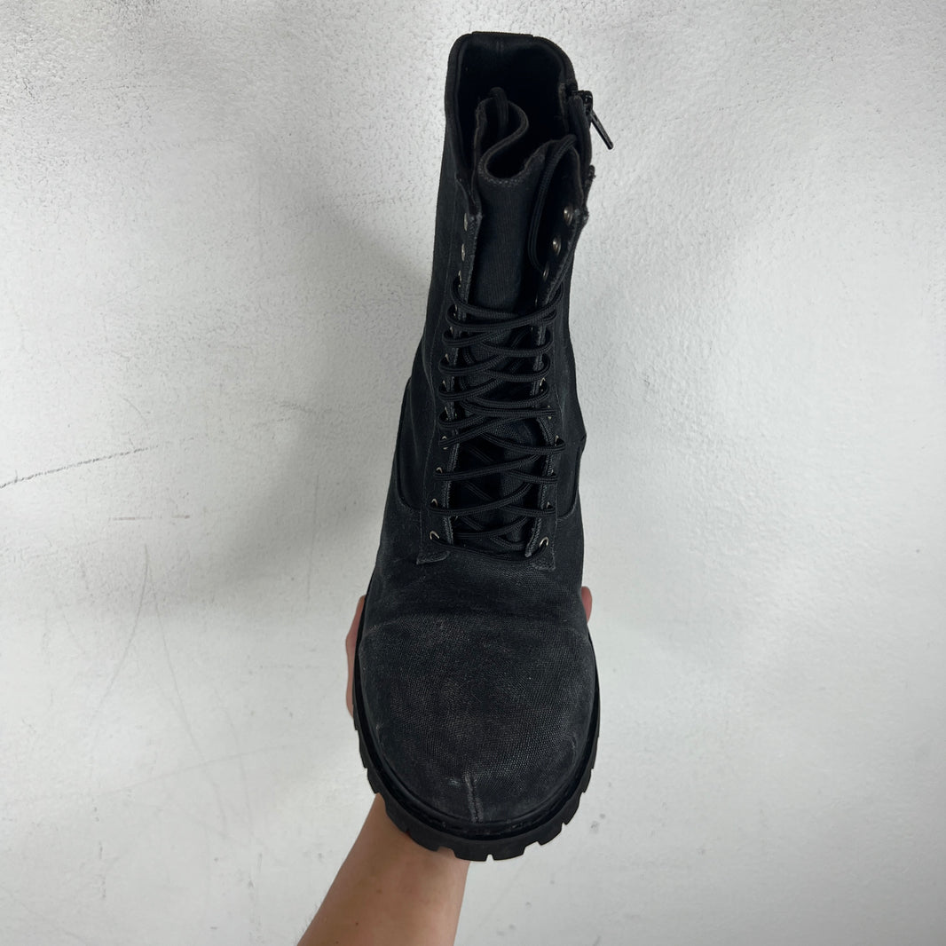 Balenciaga Canvas Stomper Boots