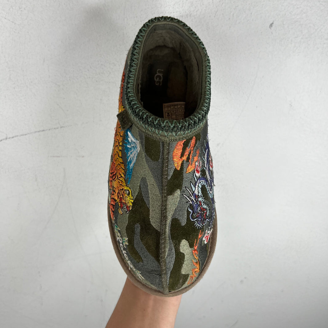 Palace UGG Burnt Olive Camo Tasman Low