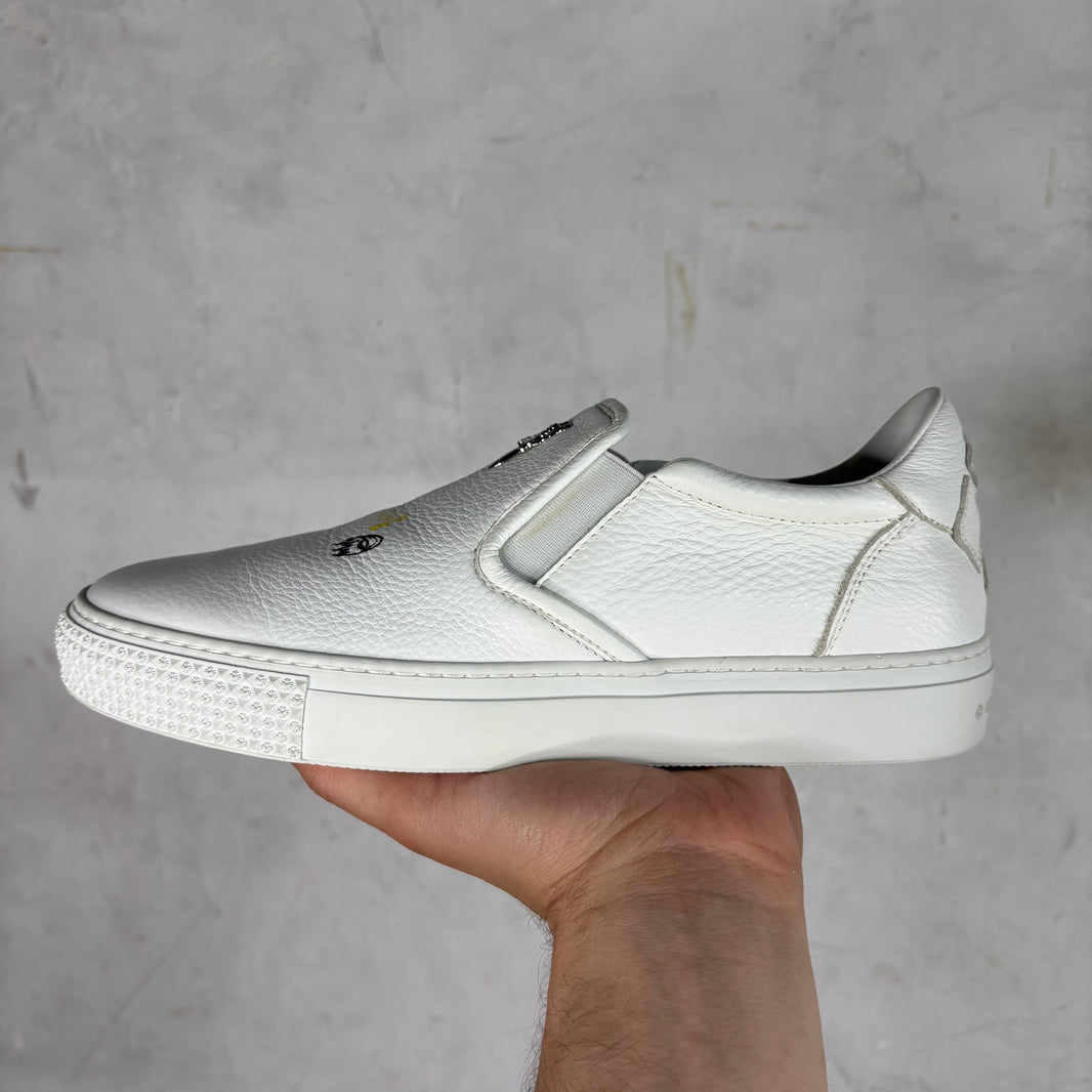Chrome Hearts Matty Boy Sketched Slip On Shoes