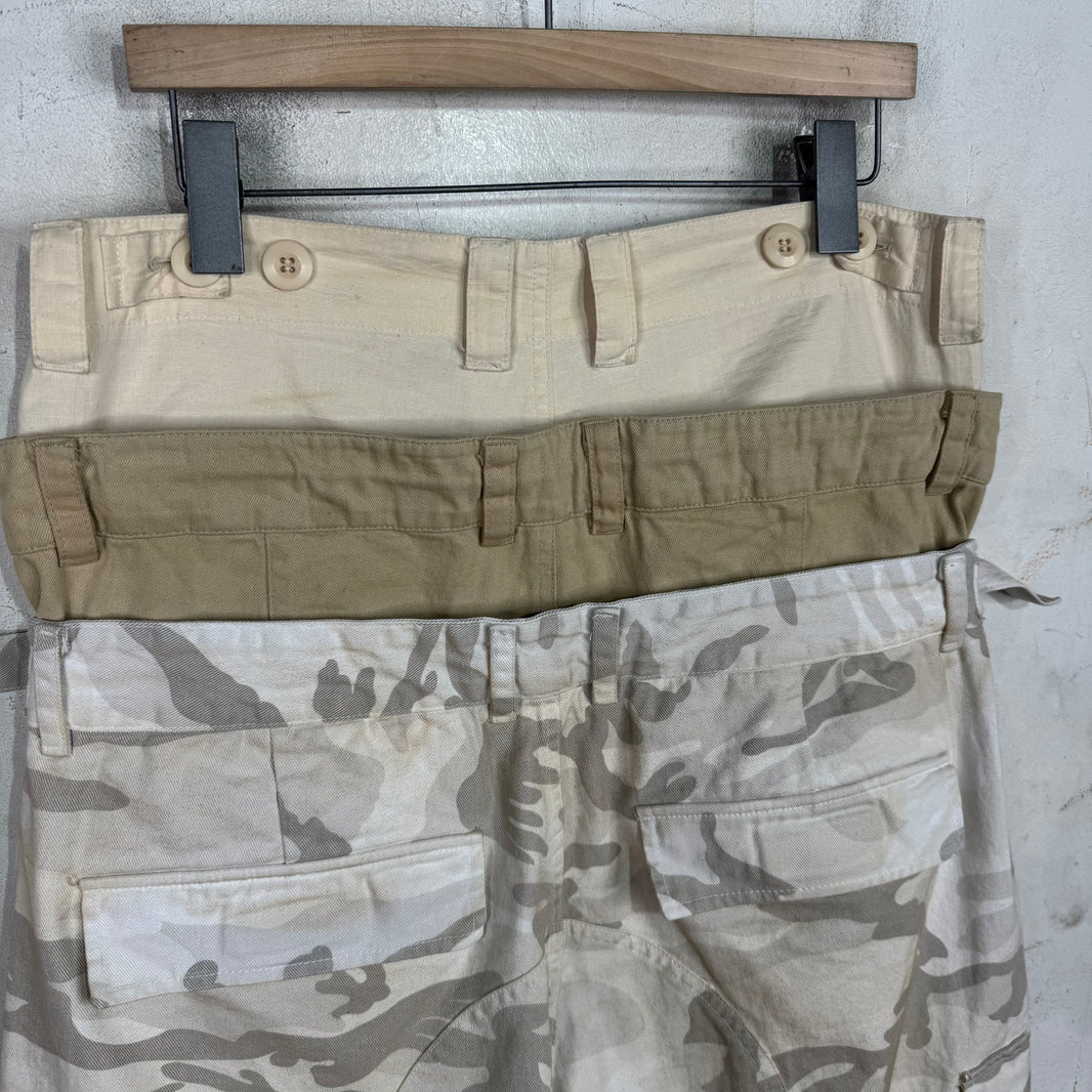 Project G/R Triple Layered Sand Camo Cargo Pants