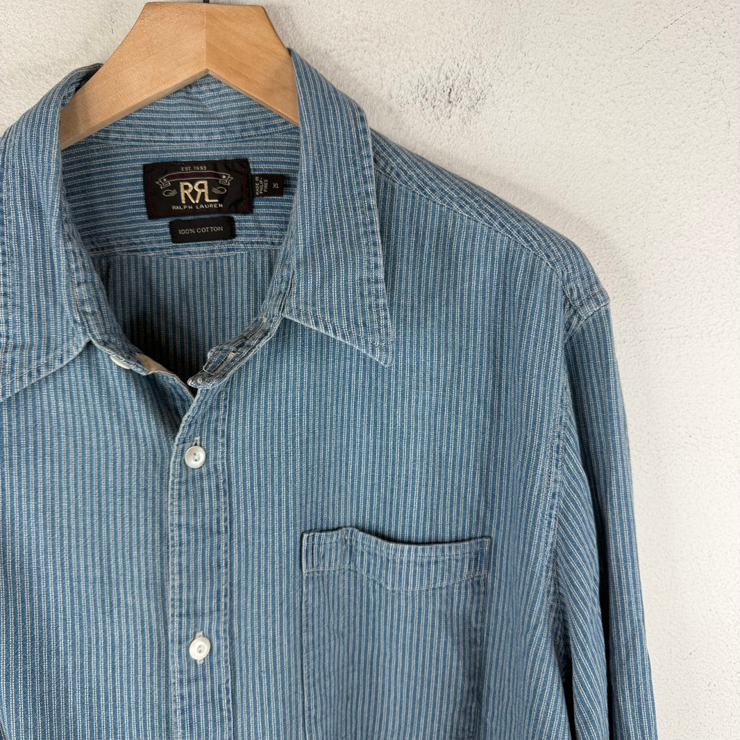 RRL Striped Pocket Shirt