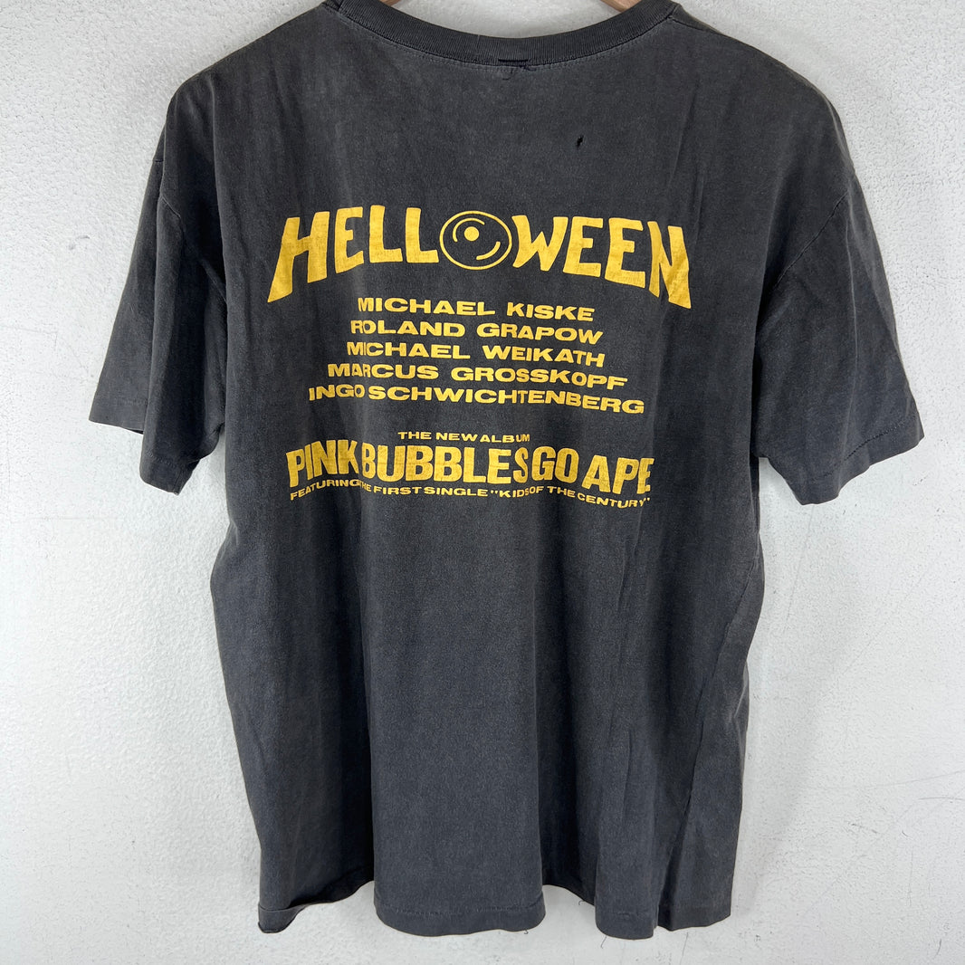 Vintage Helloween Pink Bubbles Go Ape T-Shirt