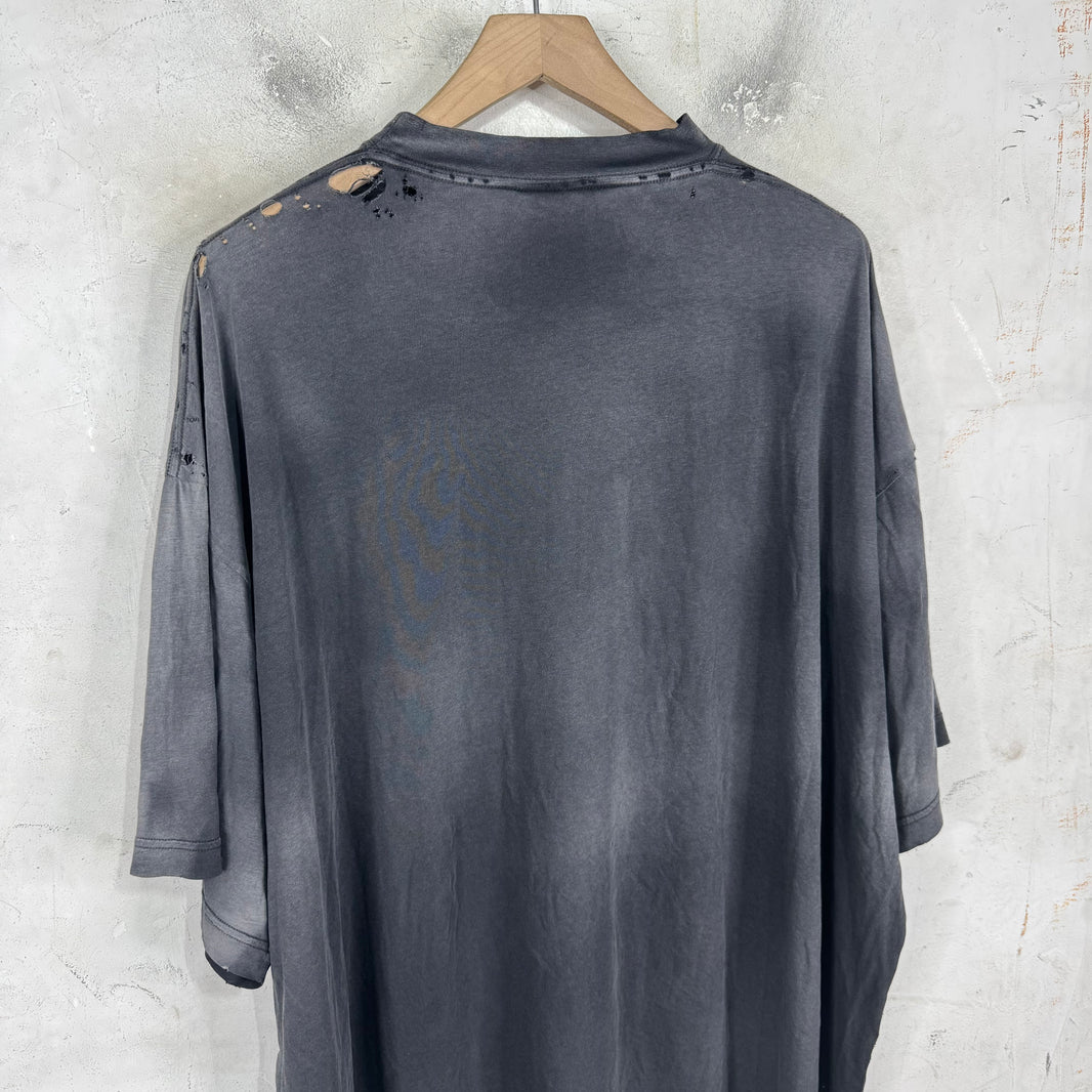 Balenciaga Done Before Distressed T-Shirt