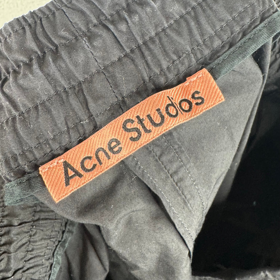 Acne Studios Pleated Black Trousers