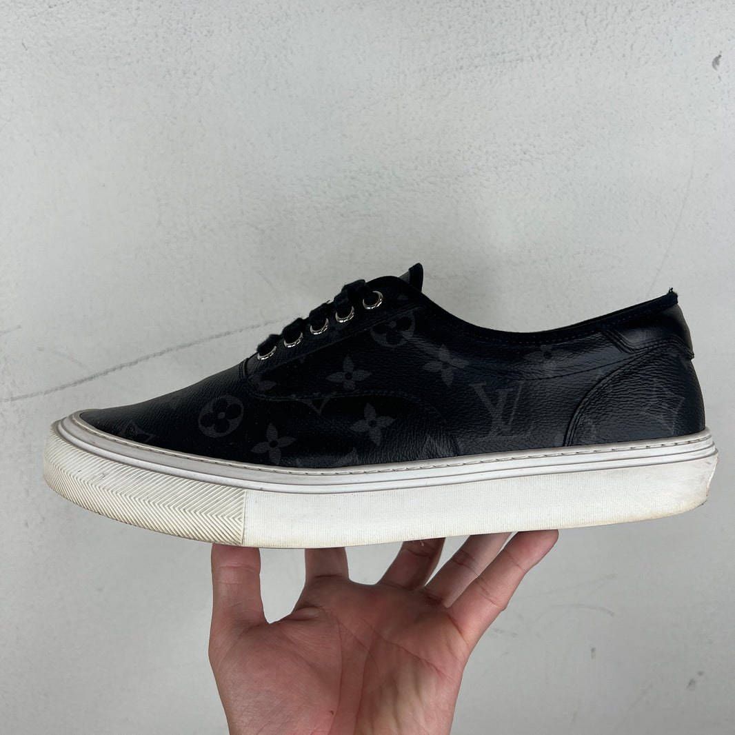 Louis Vuitton Monogram Trocadero Leather Sneakers