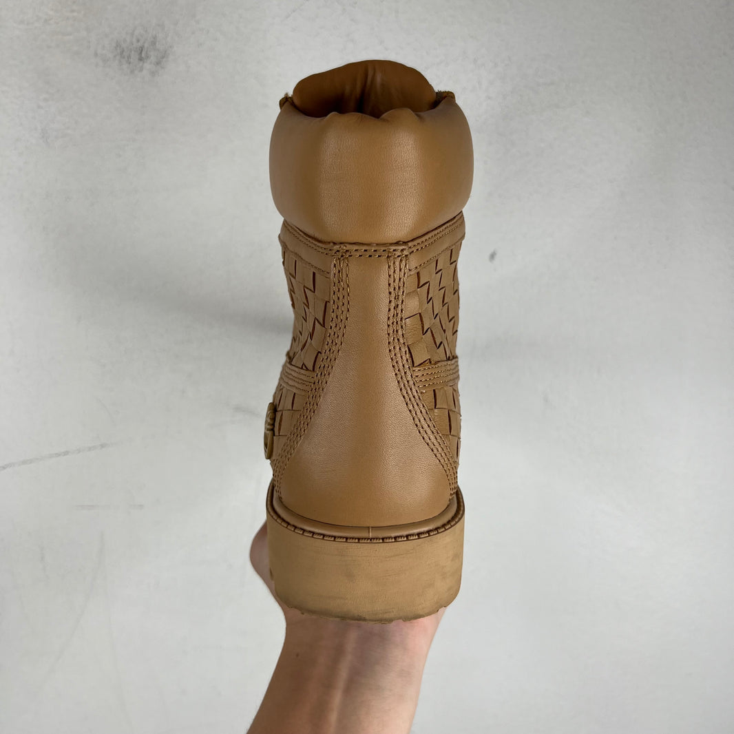 Timberland Beige Premium Quilted 6 Inch Boots
