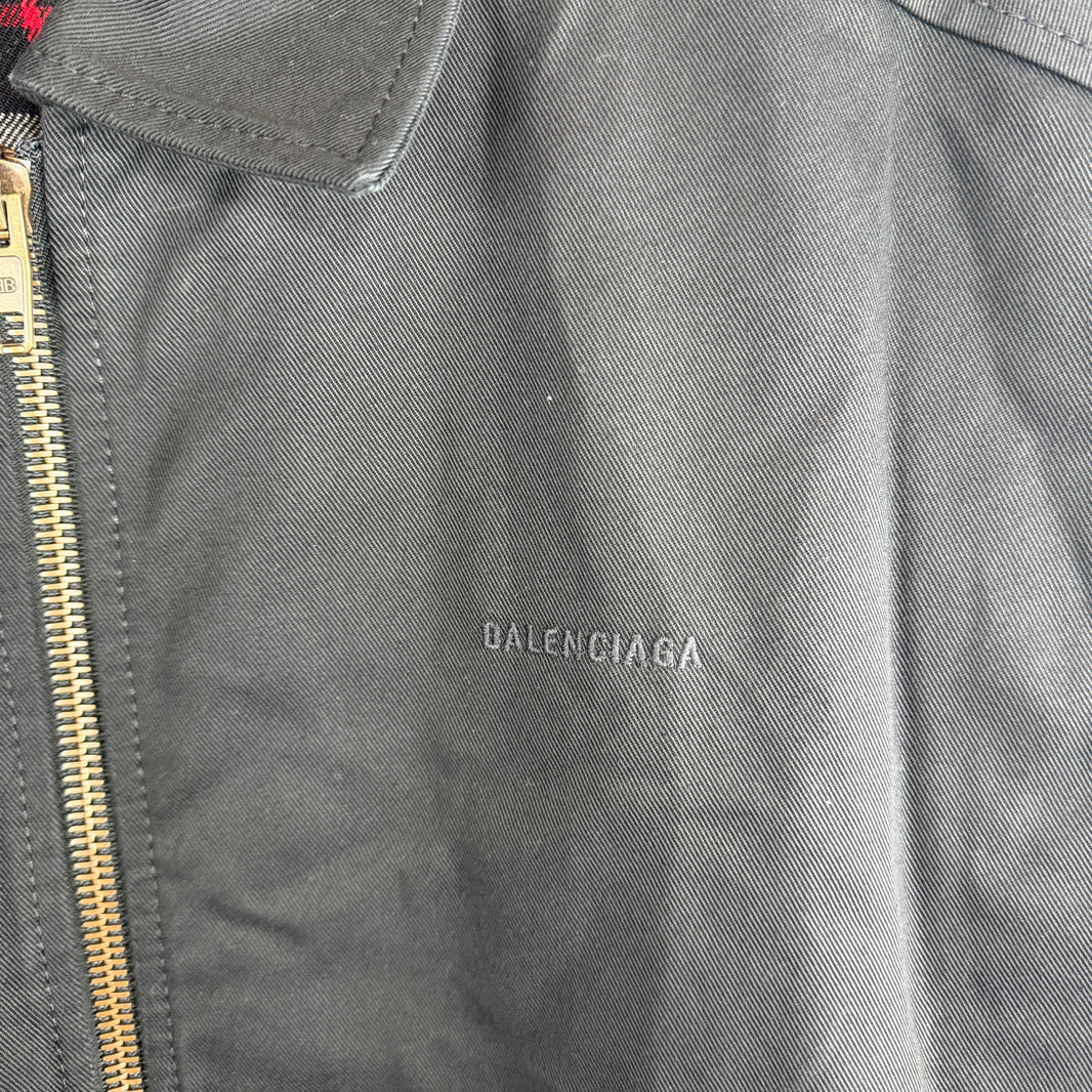 Balenciaga Flannel Lined Work Vest