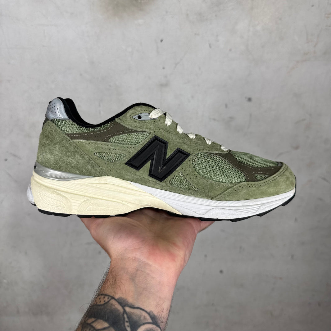 New Balance x JJJJound Olive 990's