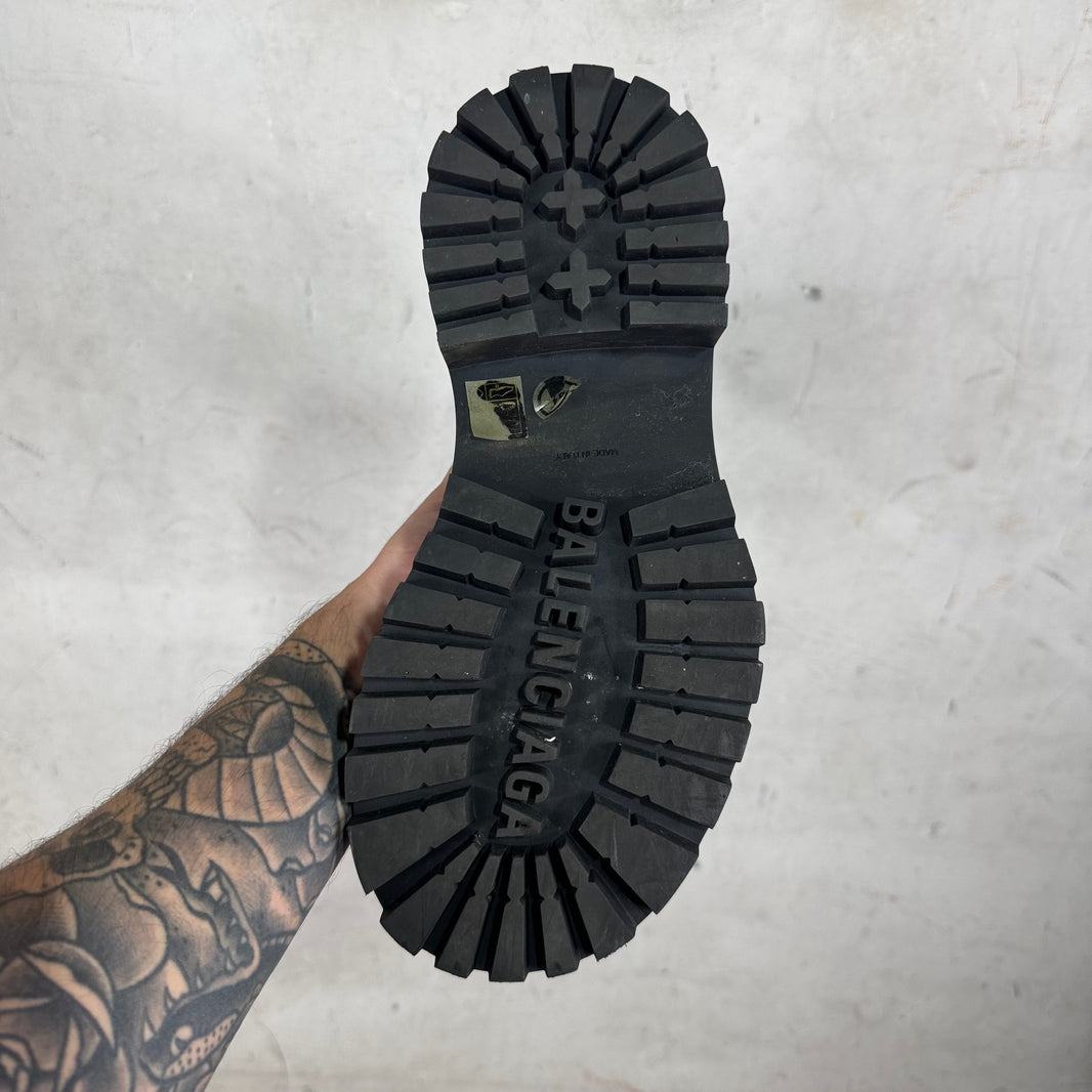 Balenciaga Leather Hummer Booties