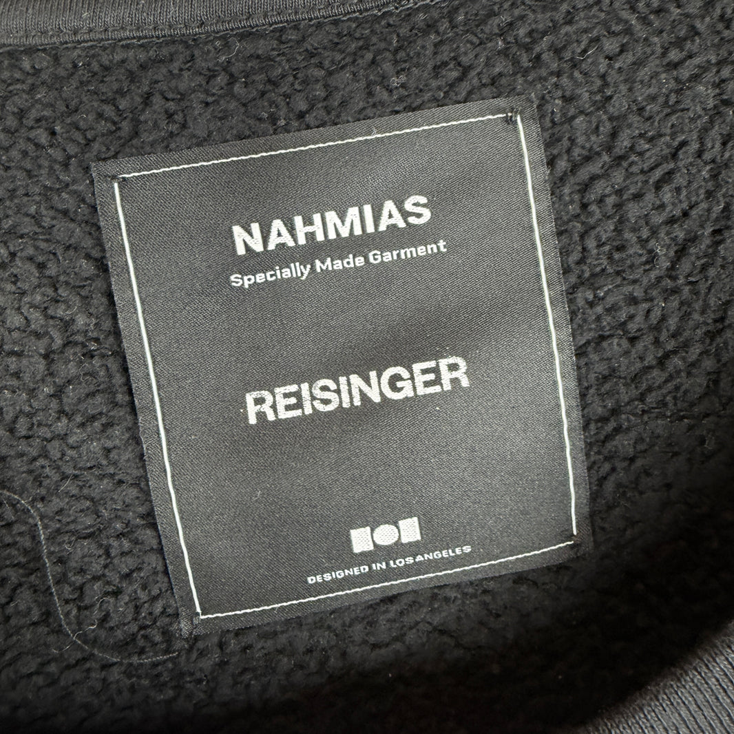 Nahmias Black Apple Beaded Crewneck