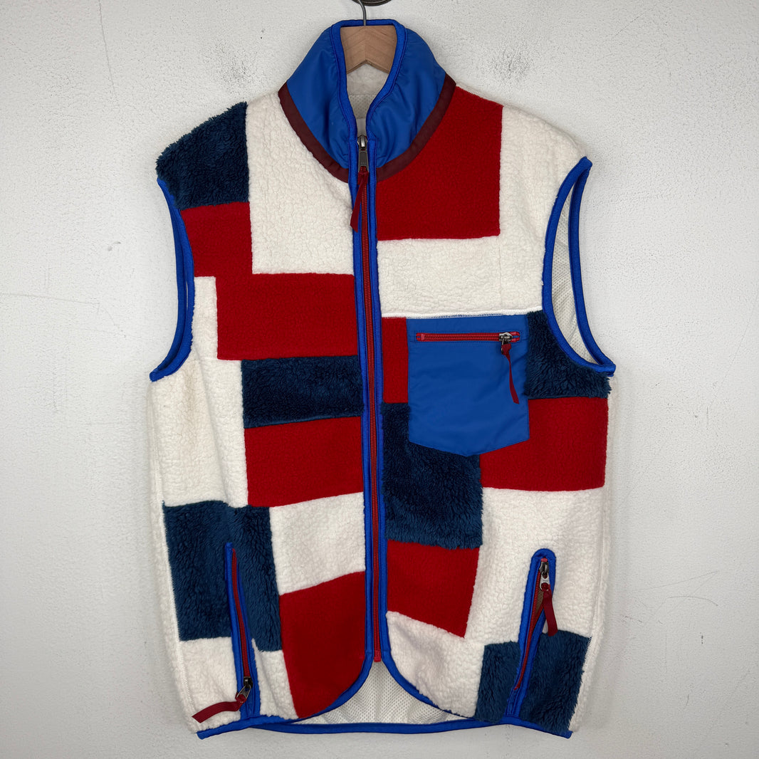 CDG Ganryu Paneled Fleece Vest