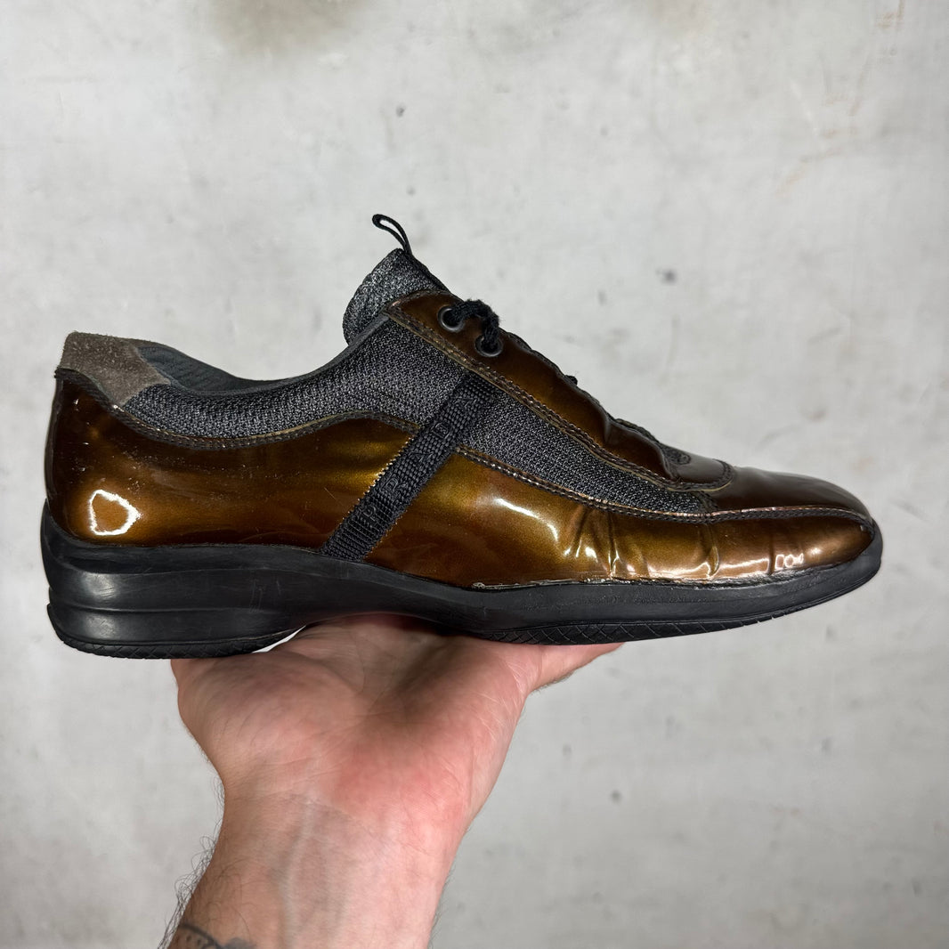 Prada Patent Leather Trainers