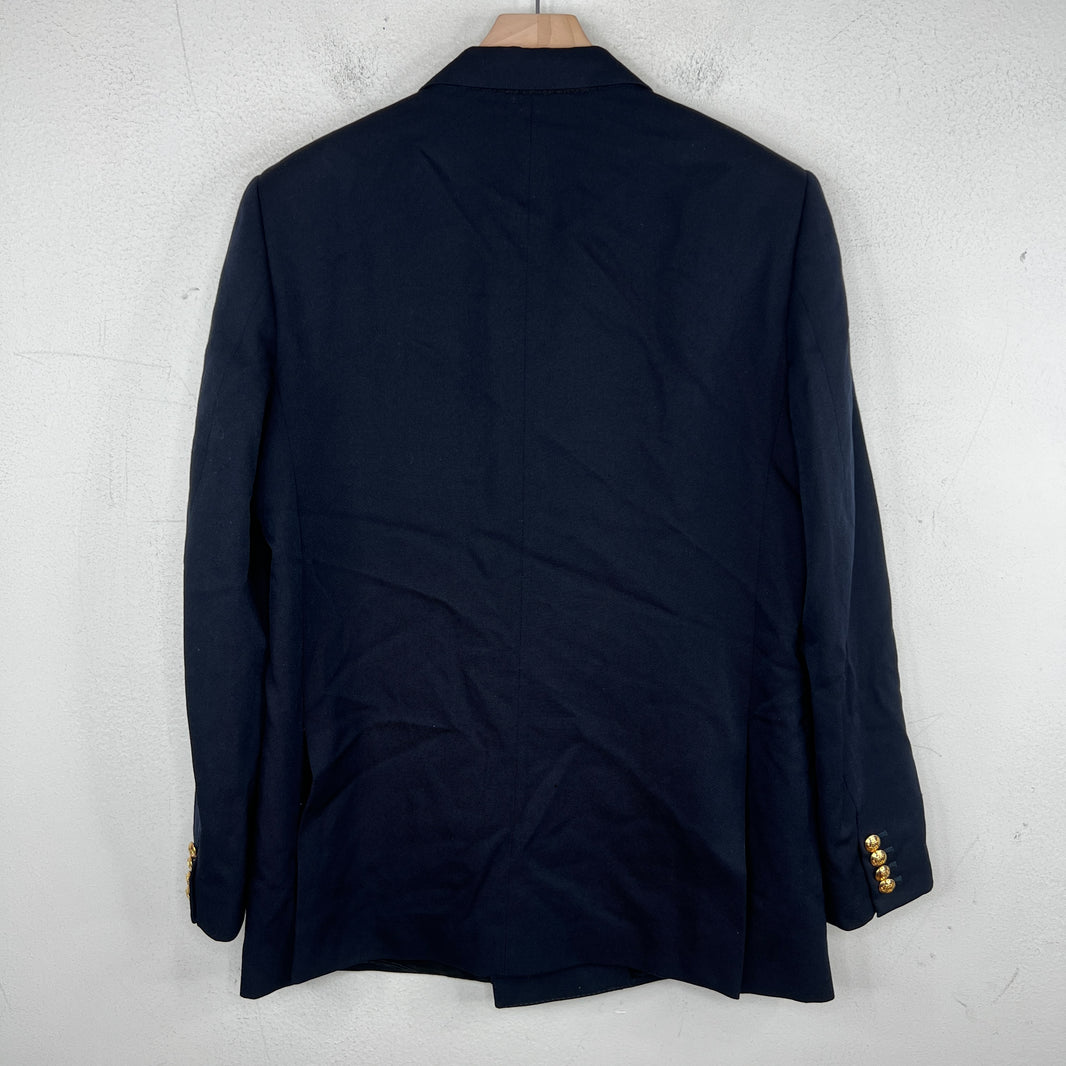 Celine Navy Double Breasted Blazer